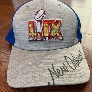 Super Bowl LIX Hat with New Orleans Embroidery